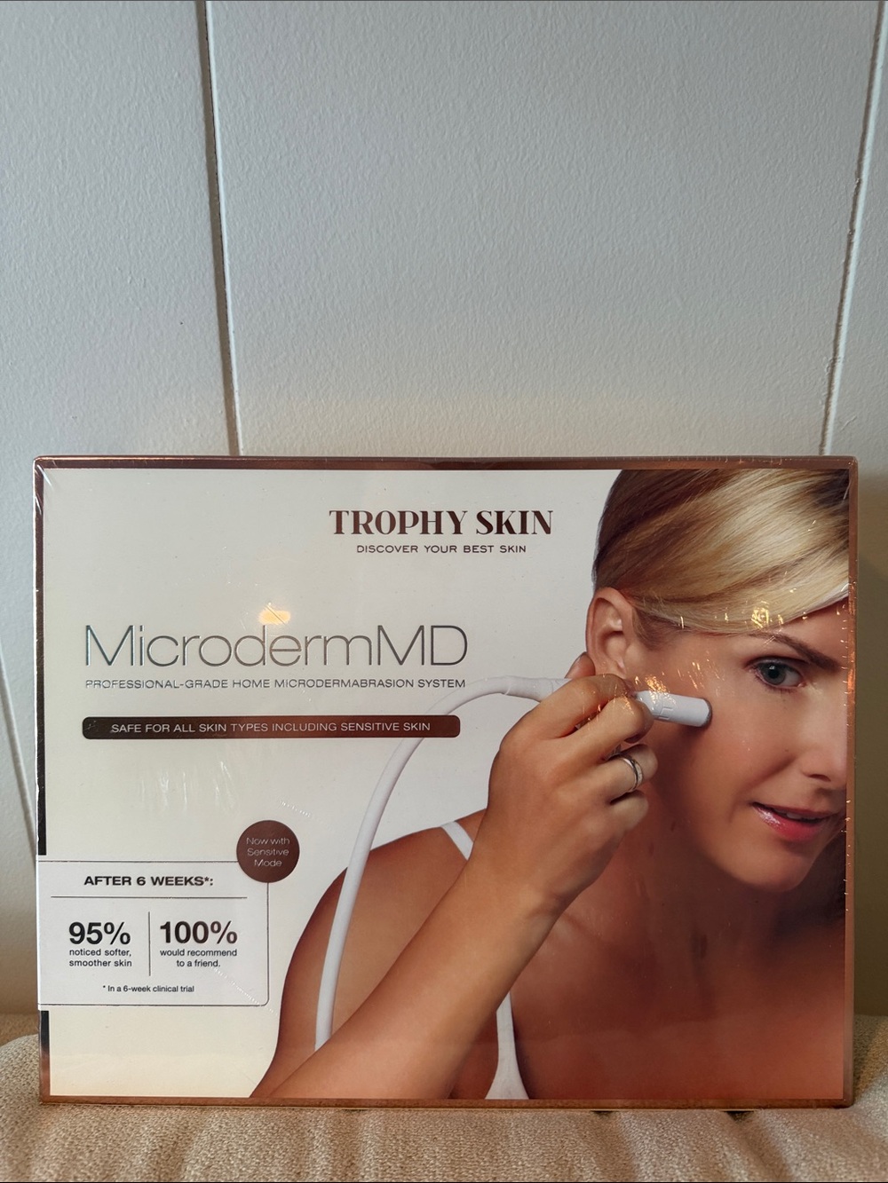 Trophy Skin MicrodermMD Microdermabrasion System - White